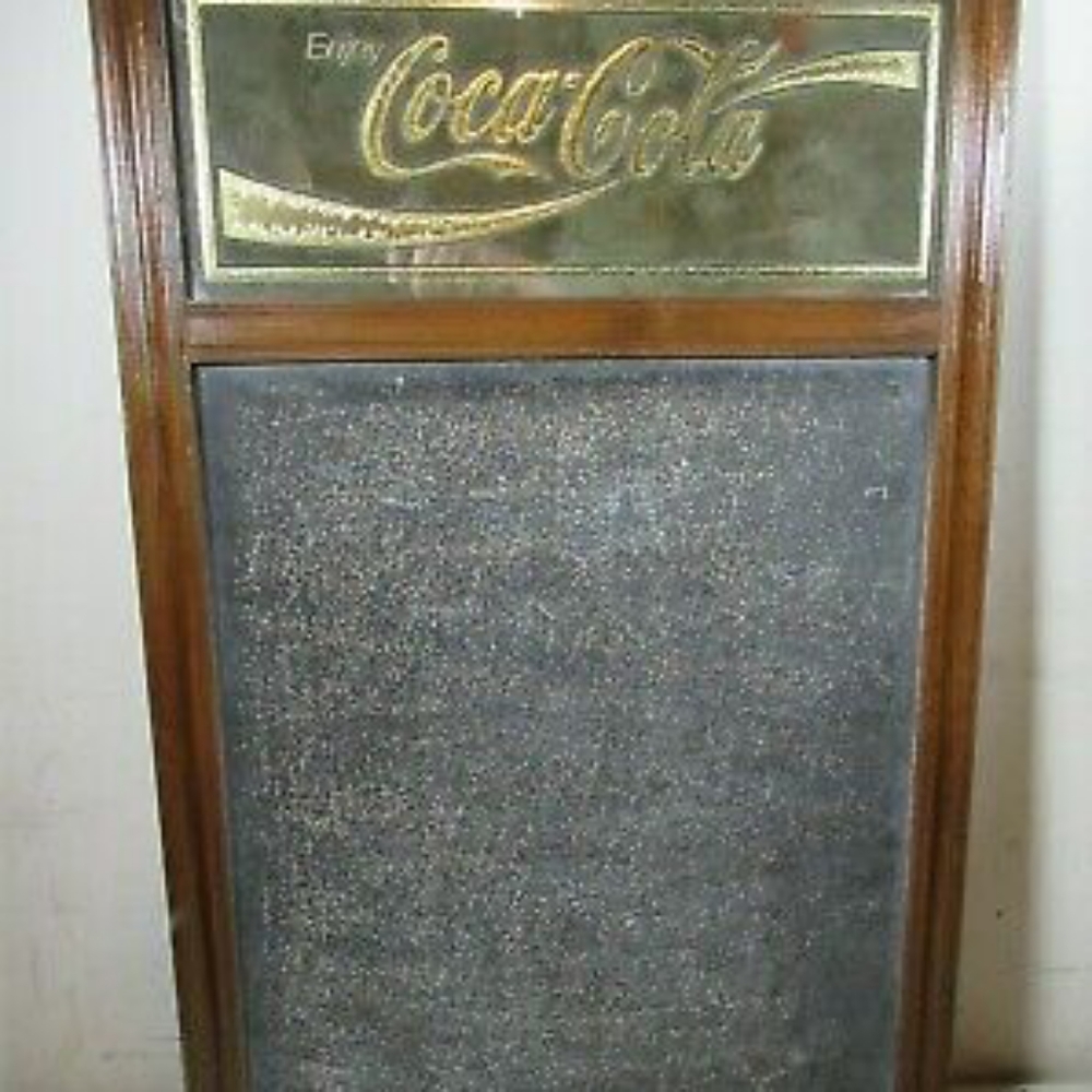 Coca cola chalk board